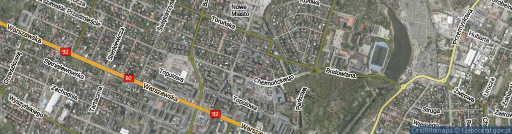 Zdjęcie satelitarne Olsztyńska ul.